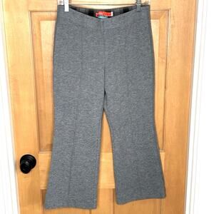 Anthropologie Cartonnier Crop Pants SP Gray Boot Cut Trousers Casual Career
